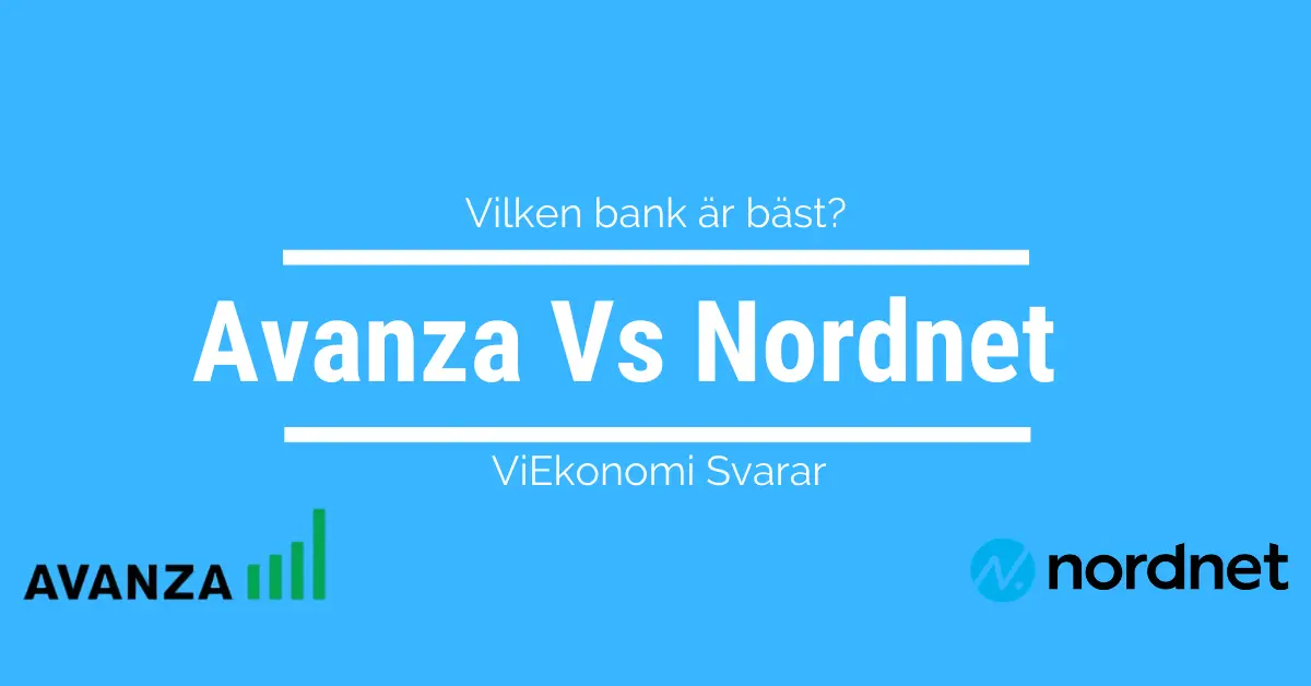 avanza vs nordnet bank isk